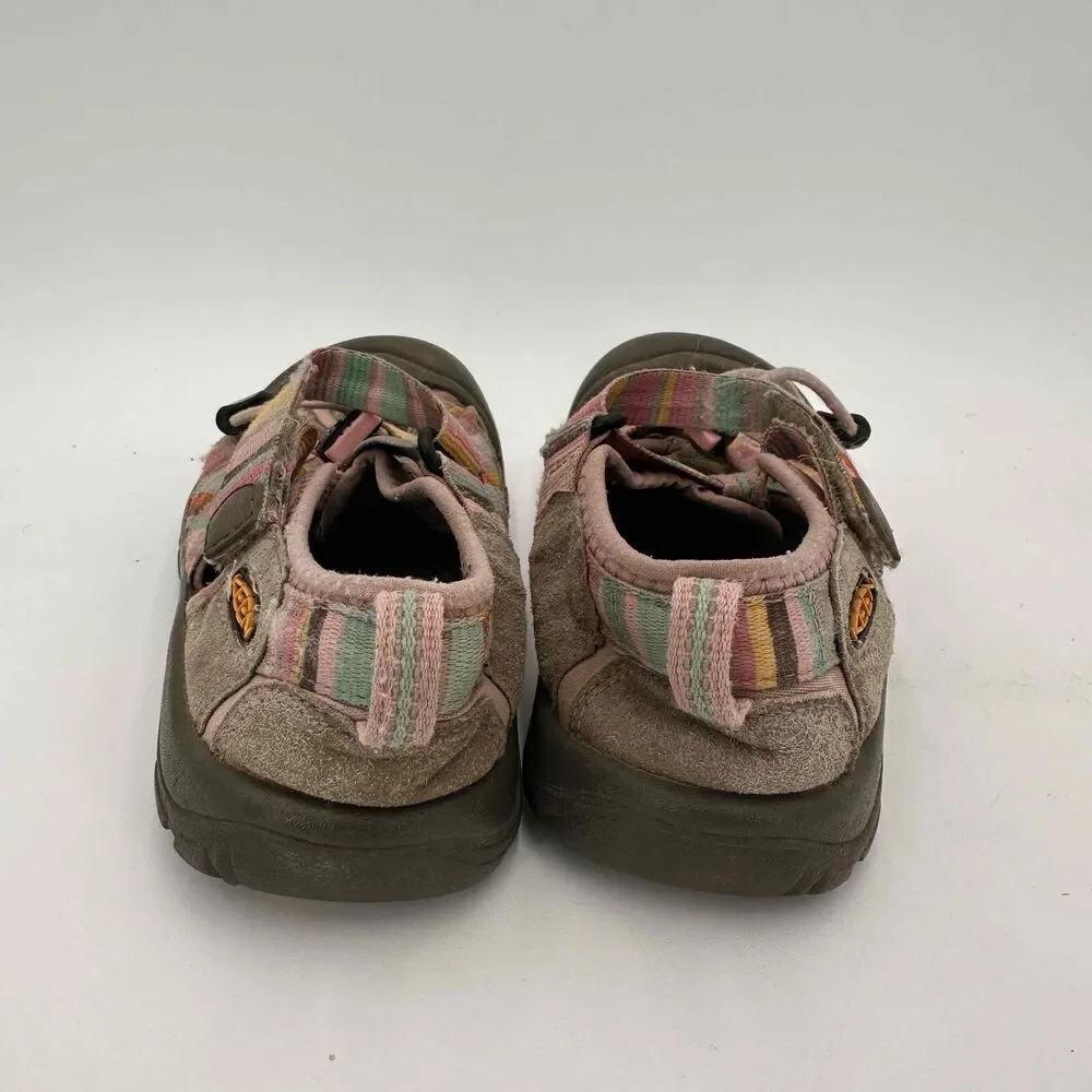 KEEN Pink Striped Newport H2 Girls Sandals Size US 2